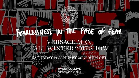 [LIVESTREAM] Versace FW’17 Menswear from Milan Fashion 